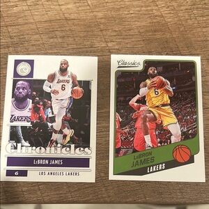 LeBron James Lakers Trading Cards
